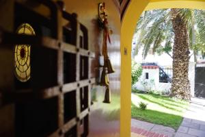 Um jardim em Hostal Boonen