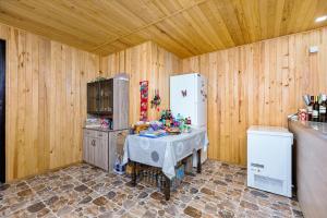 Kuchyň nebo kuchyňský kout v ubytování Guest House Nazo