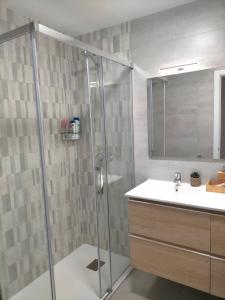Koupelna v ubytování Apartamento URBAN-Mariza