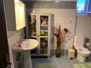 Kúpeľňa v ubytovaní Themis apartment + 12 fotografií