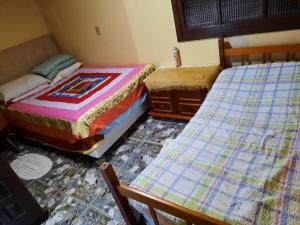 Katil atau katil-katil dalam bilik di Casa Rural Na Serra, próxima de Cachoeiras e verde +5 gambar