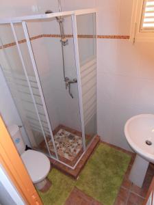Koupelna v ubytování Villa Kabrit Bwa Sainte-Luce