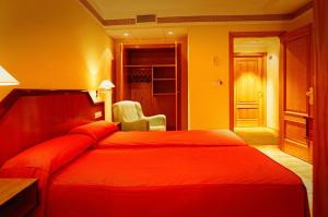 Posteľ alebo postele v izbe v ubytovaní Hotel Torrepalma