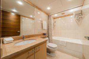 Koupelna v ubytování Shanghai Centre Serviced Apartment