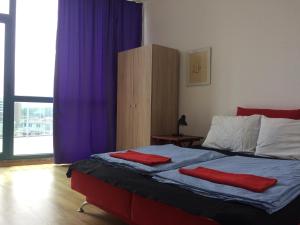 Легло или легла в стая в App 707, Sea view, big terrace, Primorsko