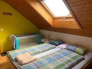 Postel nebo postele na pokoji v ubytování Pension Chalet Charme