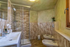 Kúpeľňa v ubytovaní Casa del Pastore