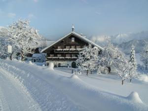 Hinterburghof during the winter