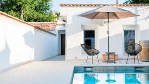 Fotografia z galérie ubytovania Acogedora casa de invitados con piscina compartida v destinácii Toledo