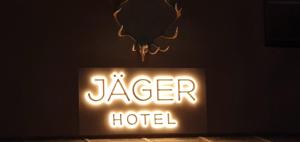 Certificato, attestato, insegna o altro documento esposto da Jägerhotel