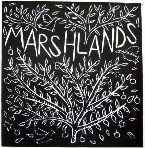 una pizarra con las palabras "Mars Islands" en ella en Marshlands Apartment en Lewes