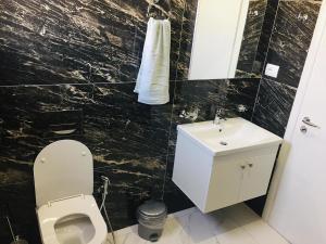 Koupelna v ubytování Hotel SEADEL