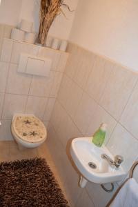 Koupelna v ubytování Appartement Thermenzeit