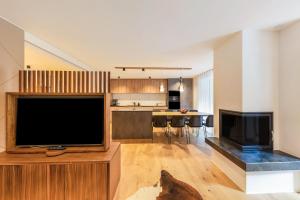 Kuchyň nebo kuchyňský kout v ubytování Apartment Ub31 One