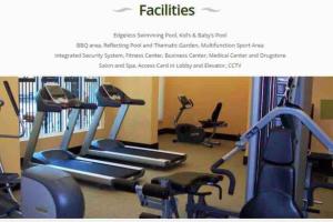 Sailor Studio 1BR + Fast Wifi+ Netflix at Greenbay Pluit tesisinde fitness merkezi ve/veya fitness olanakları
