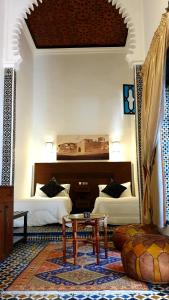 Posezení v ubytování Riad EL Manantial,Dar Hajjaj,Patrimonio del SXIX