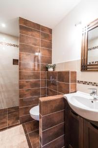 Kúpeľňa v ubytovaní Apartmány in Veritas