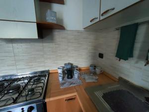 Kuchyň nebo kuchyňský kout v ubytování Il Nido + 6 fotografií