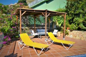 Bazén v ubytování VILLA FLORES 8 personas LLORET DE MAR nebo v jeho okolí