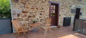 Balkon lub taras w obiekcie Alojamiento rural, jardín, a 25 minutos de Bilbao, parking gratuito