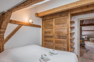 Posteľ alebo postele v izbe v ubytovaní Appartement Soffitta - Welkeys