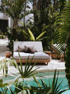 Hotel Muaré Tulum Wellness and Spa的休息区