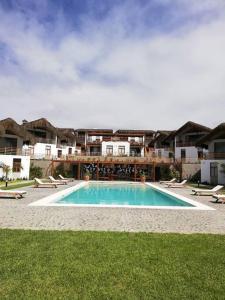Bazén v ubytování OCEAN VIEW HOUSE - MÁNCORA VICHAYITO nebo v jeho okolí