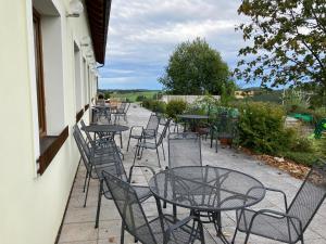 Balkon lub taras w obiekcie Apartmán Nahoře