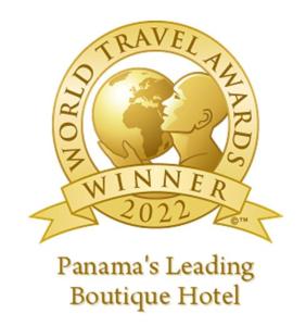 logo hotelu durham travel alliance winnerbuilding w obiekcie Los Brezos Hotel Boutique w mieście Volcán