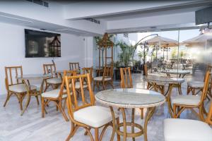 Restaurace v ubytování Hawaii Hotel Veracruz