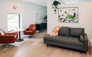 Posezení v ubytování Stellar Suites