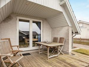Balkón nebo terasa v ubytování Holiday home Karrebæksminde XLVII