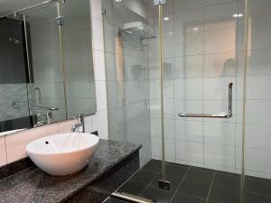 Vannituba majutusasutuses SSL Traders Hotel