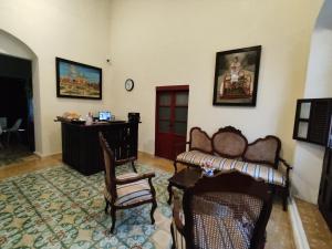 TV a/nebo společenská místnost v ubytování MELISA HOSTAL