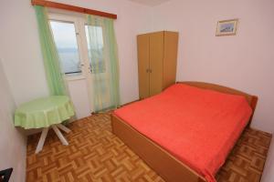 Posteľ alebo postele v izbe v ubytovaní Seaside secluded apartments Cove Torac, Hvar - 589