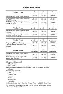 香蘭杜里民宿平面圖