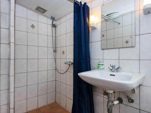 Koupelna v ubytování Holiday home Børkop LX