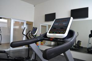 Fitness centrum a/nebo fitness zařízení v ubytování Hangar Inn Guadalajara Aeropuerto