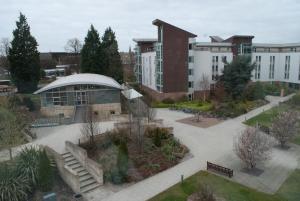 Summer Stays at The University of Edinburgh外面的花园