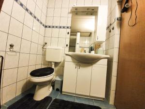 Koupelna v ubytování Apartman Goran 007
