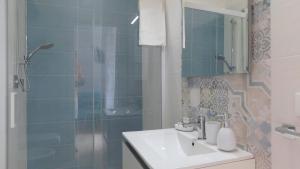 Koupelna v ubytování B&B La Maison del Borgo