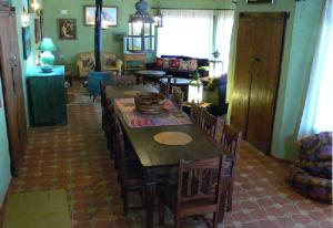 A seating area at Cortijo Zalamea
