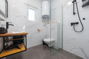 Koupelna v ubytování Villa Moki ZadarVillas