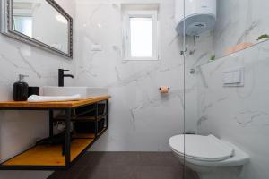 Koupelna v ubytování Villa Moki ZadarVillas