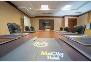 Konferenční prostory v ubytování Ma City Hotel