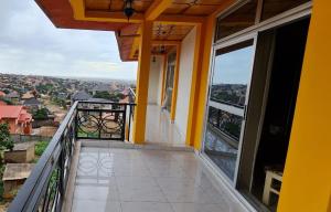 Ein Balkon oder eine Terrasse in der Unterkunft Résidence Diakhaby