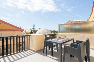Balkón nebo terasa v ubytování SÖK LA ROMANA seafront Marbella