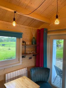 Posezení v ubytování Dunroamin Lodges
