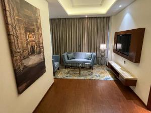 Posezení v ubytování Radisson Gwalior