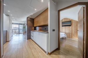 Kuchnia lub aneks kuchenny w obiekcie Apartamentos Gibralfaro Centro